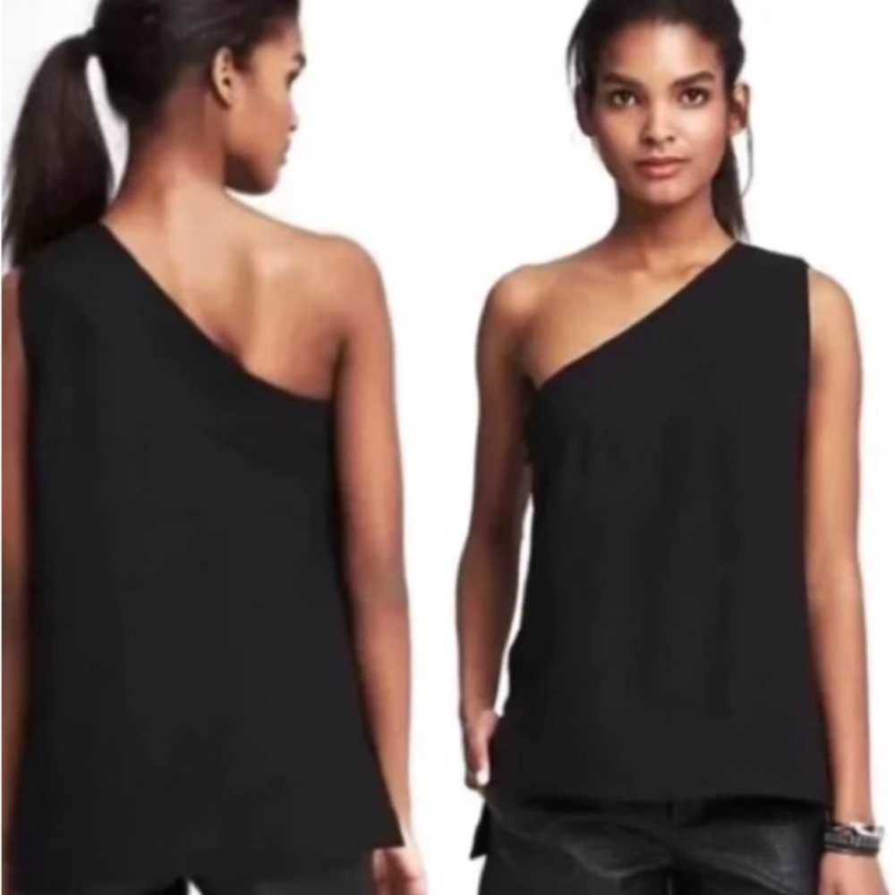 Size XL New Banana Republic One Shoulder Blouse